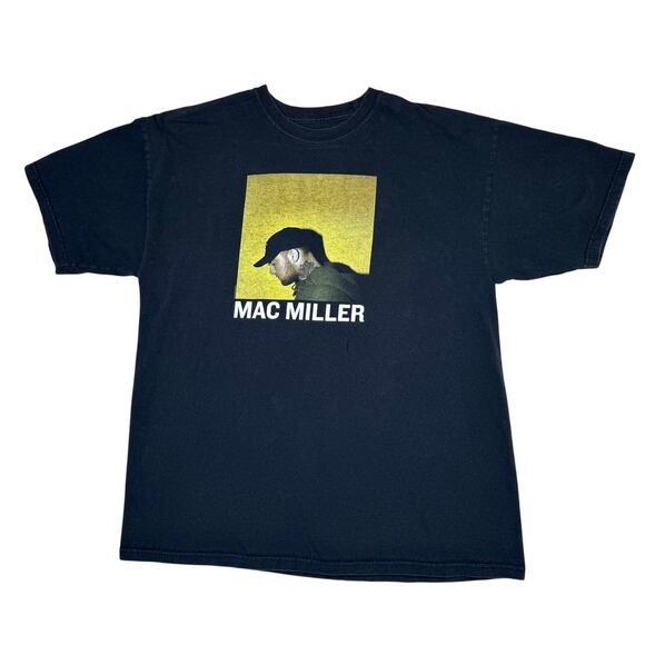Mac Miller 2018 Tour Graphic T-Shirt Size XL Rap Hip Hop - Picture 1 of 9